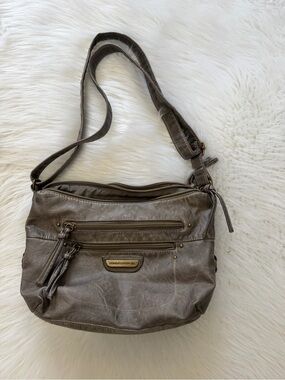 Stone Mountain Accessories Taupe Gray Satchel Bag